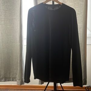 Under Armor ‘Heat Gear’ Black Long Sleeved Shirt - ‘Long Underwear’ - Men’s Med.